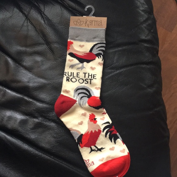 Karma Accessories - Brand new Karma Rooster socks